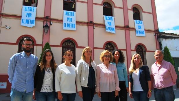 Frente común de la oposición para reclamar el tranvía en Alcalá de Guadaíra