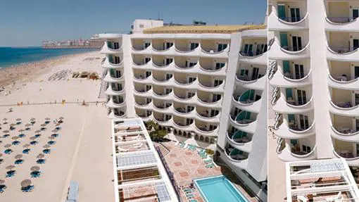 Este hotel destaca por sus vistas a la playa