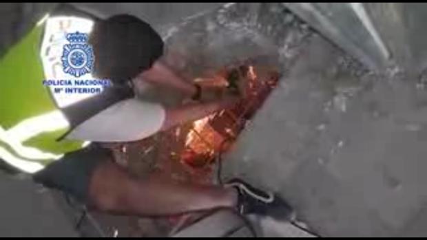 Siete detenidos con 7.600 kilos de hachís ocultos en zulos hidráulicos