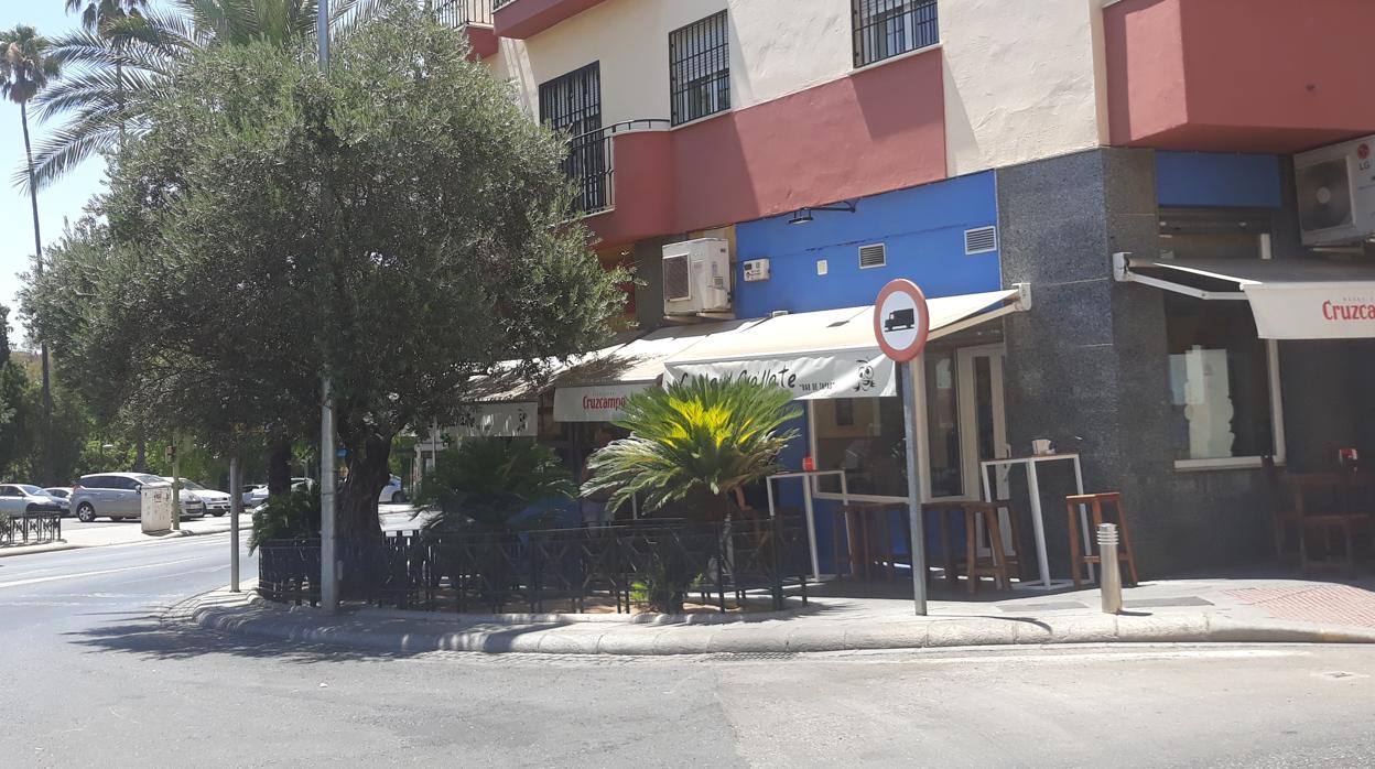 El agredido estaba en la terraza de un bar en la zona de San Francisco