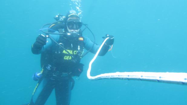 Aparece el cuerpo sin vida del buzo desaparecido frente a las costas de Barbate