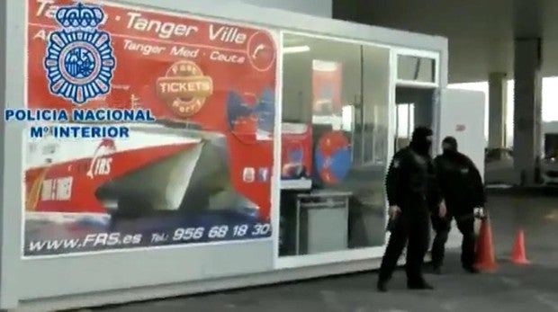 Operación antiterrorista en Algeciras