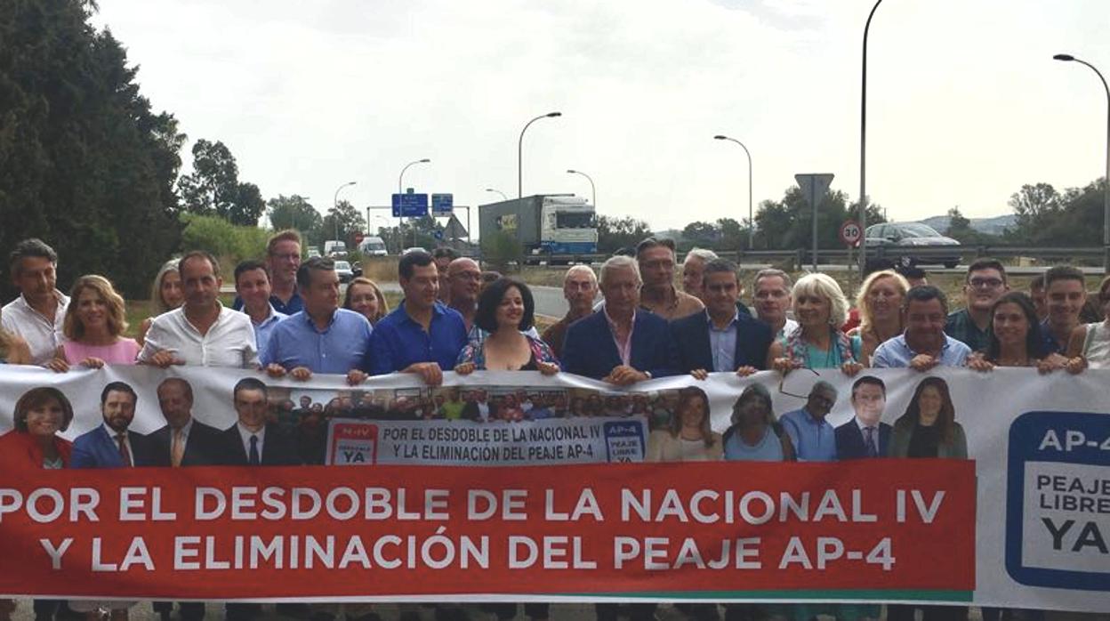 Los populares han celebrado un acto reivindicativo en Jerez.