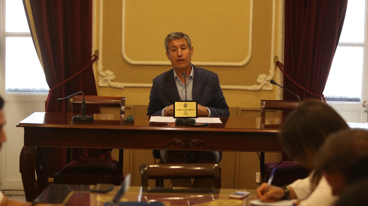 Juan Manuel Pérez Dorao, portavoz de Ciudadanos.