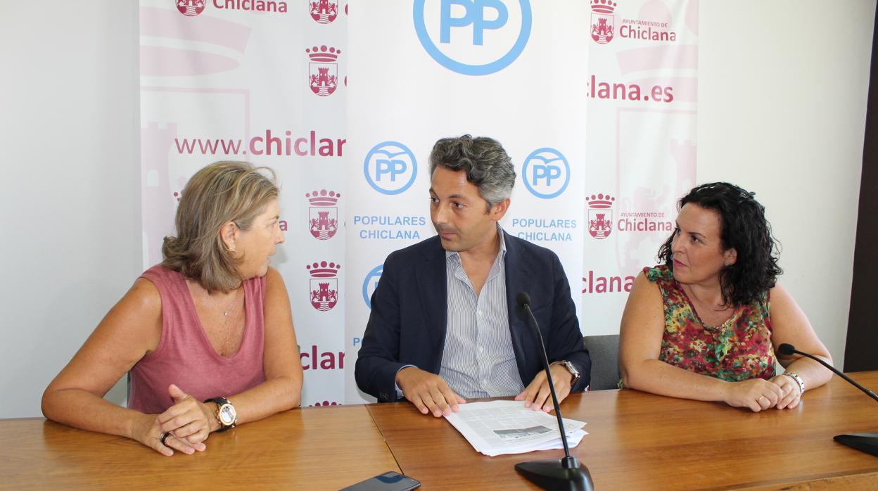 El portavoz del PP en el Ayuntamiento de Chiclana y candidato a las Municipales, Andrés Núñez.