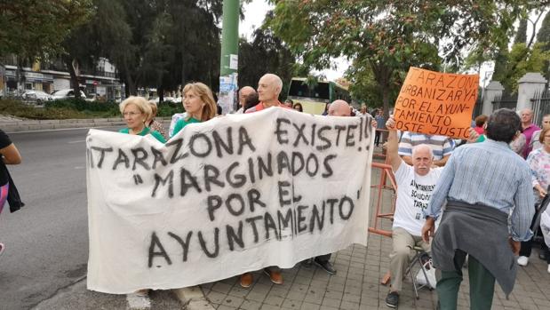 La asociación de vecinos, en «pie de guerra» a cuenta de la urbanización de Tarazona que no llega nunca