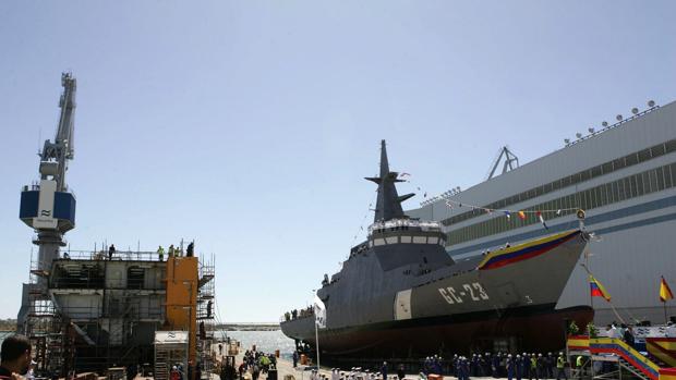 La corbeta saudí será si,ilar al patrullero construido por Navantia para Venezuela