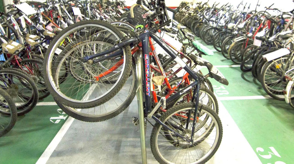 Las bicicletas robadas buscan dueño en Jerez