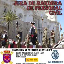 ¿Cómo puede jurar bandera en Cádiz el 10 de noviembre?