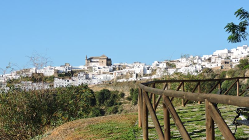 Las casas blancas predominan el paisaje de Arcos