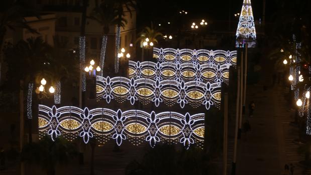 Luces de Navidad a cuentagotas