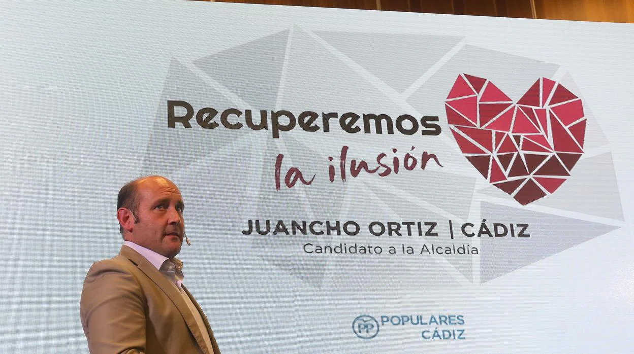 Juancho Ortiz es el candidato a la Alcaldía por el PP.