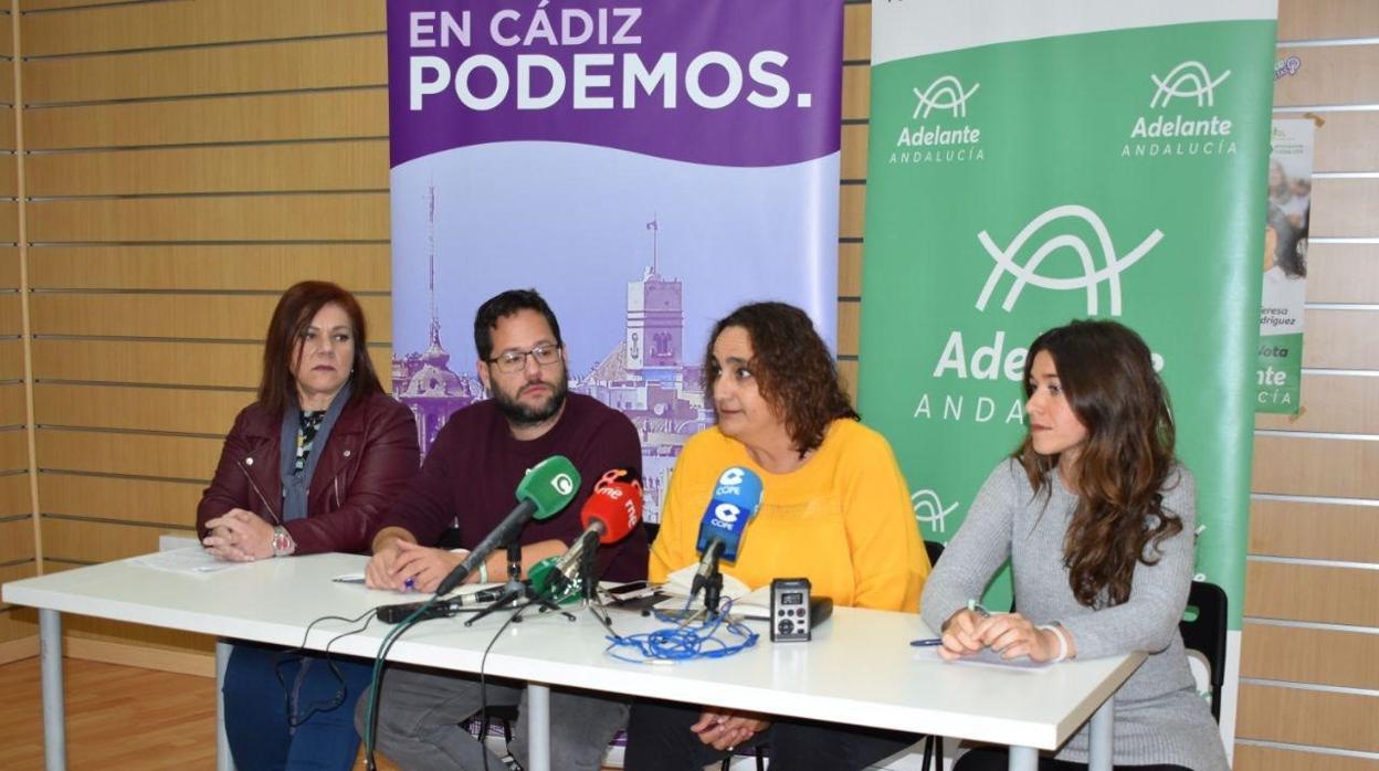 Podemos hace un balance triunfalista en Cádiz y se presenta como «única alternativa posible»