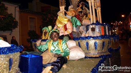 Cabalgata de Reyes Magos en Constantina