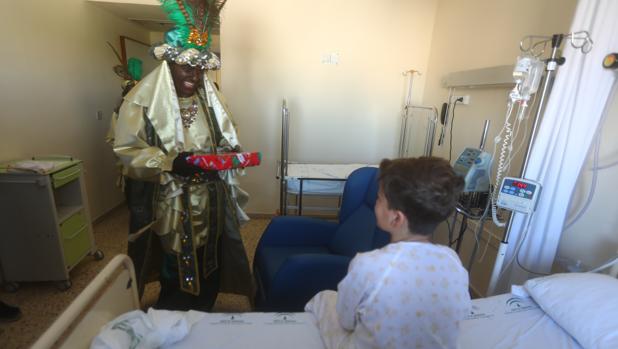 Los Reyes Magos comienzan a visitar a los niños gaditanos
