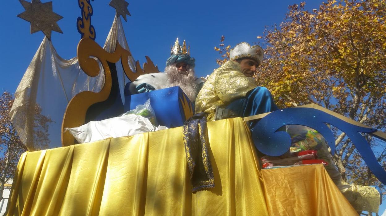 Los Reyes Magos están ya en sus carrozas.