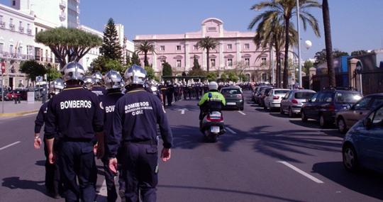 Manifestación de 2010 contra el acuerdo regulador.