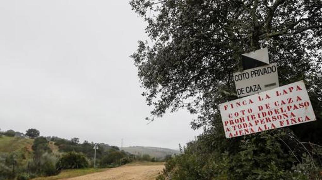 La finca La Lapa en el término municipal de Guillena donde se produjo el mortal accidente