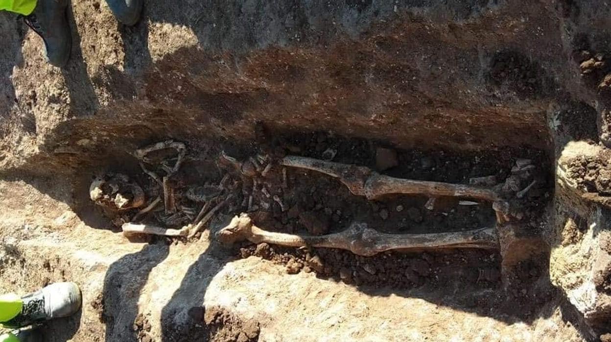 Los cuerpos que se han encontrado en la necrópolis romana ubicada en El Torbiscal datan del siglo I d.C