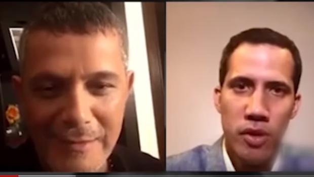 Alejandro Sanz a Juan Guaidó: «No están solos, el mundo está pendiente de Venezuela»