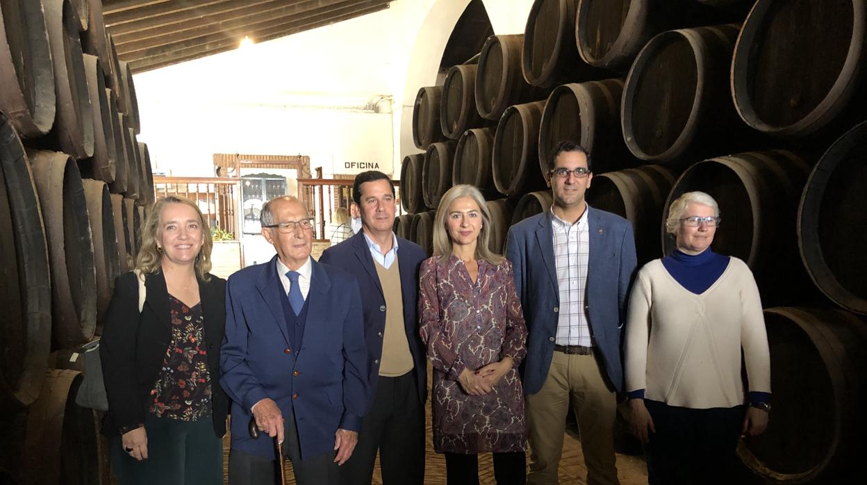 Visita de la consejera de Cultura al complejo Bodegas Góngora, declaradas Bien de Interés Cultural