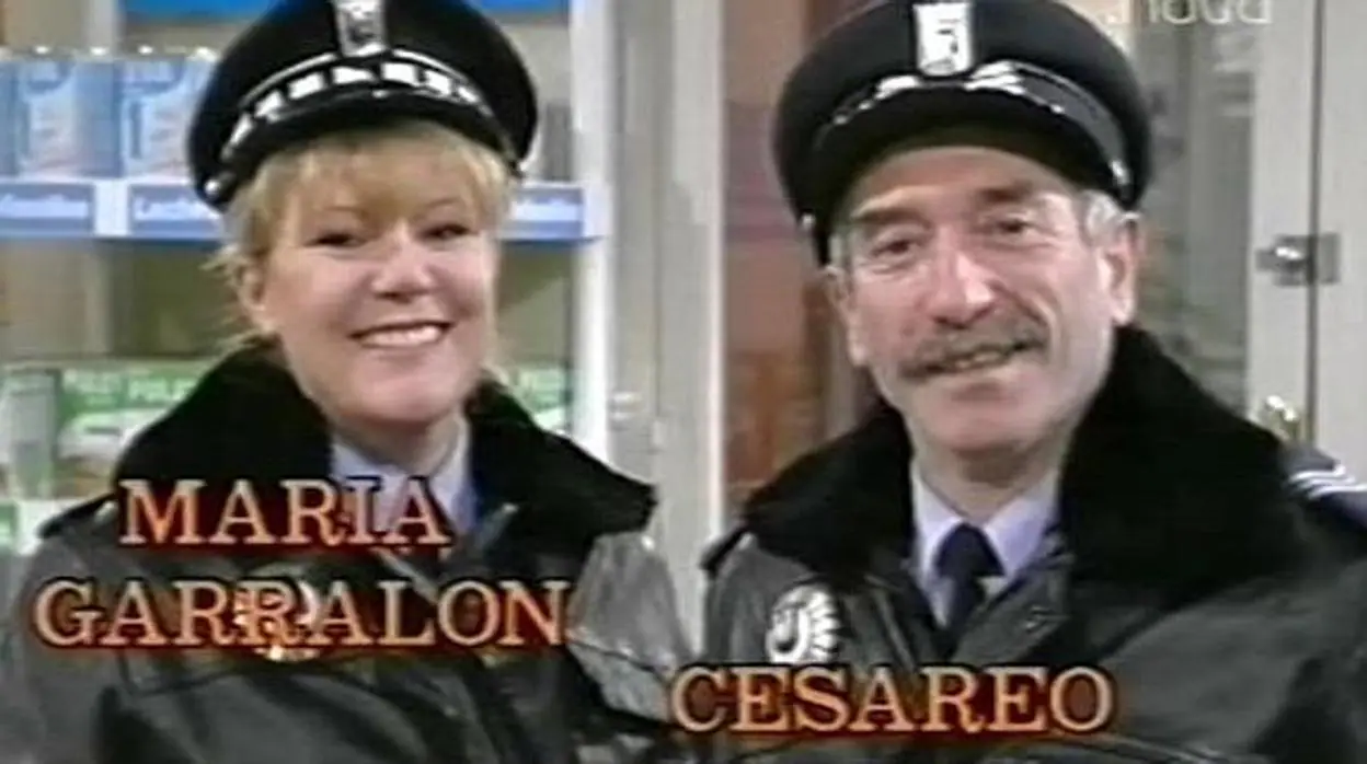 Cesáreo Estébanez y María Garralón, los policías de la serie «Farmacias de guardia»