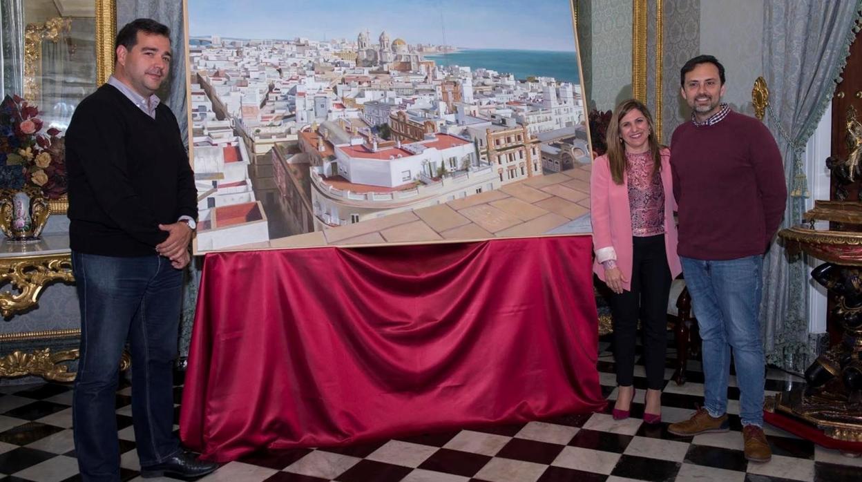 Una panorámica de la ciudad de Cádiz ilustra la imagen del Día de la Provincia