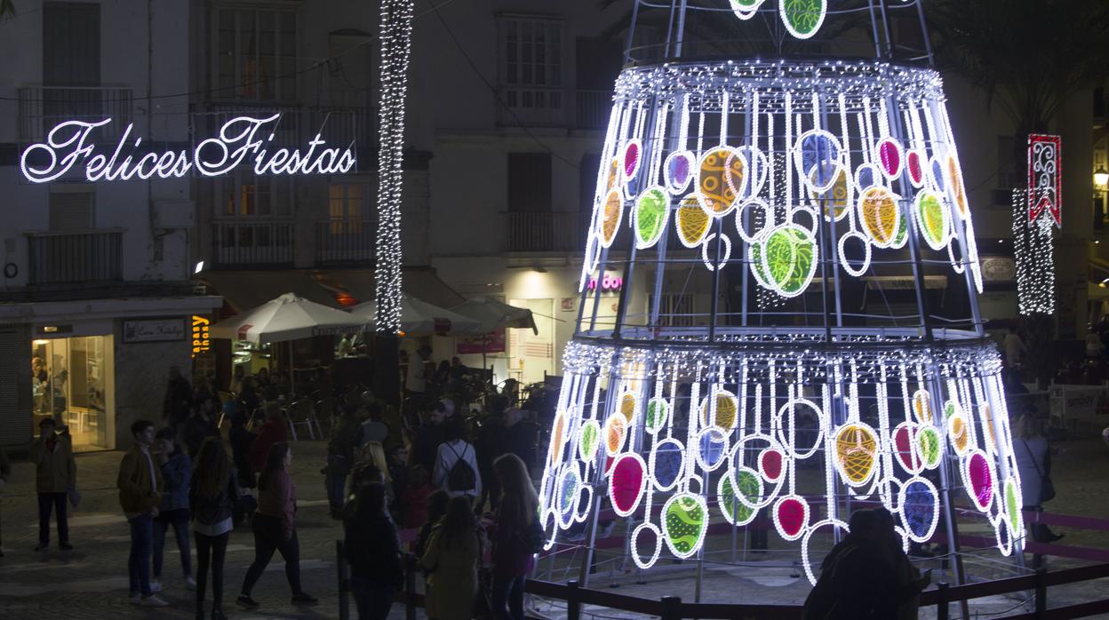 El alumbrado de la Navidad de 2016, cargado de polémica.