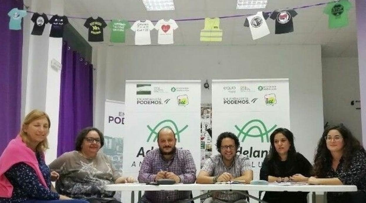 IU, Podemos, Izquierda Andalucista y Primavera Andaluza concurrirán juntos en Jerez