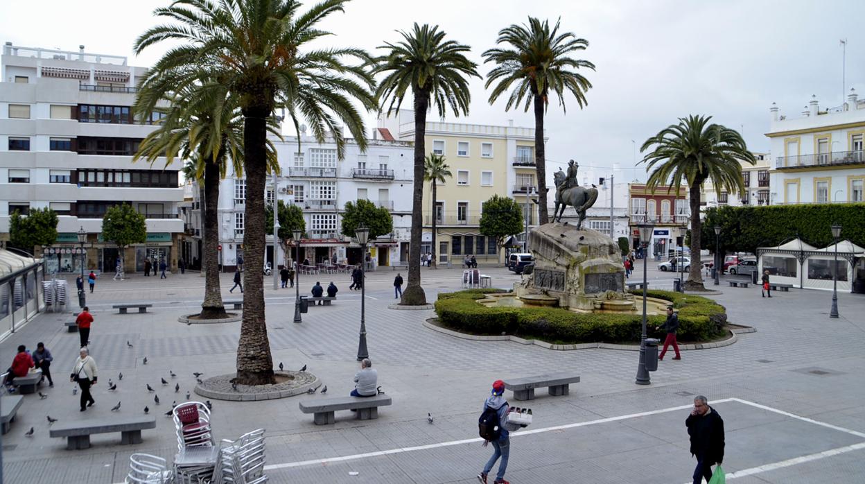 Imagen de la plaza del Rey.