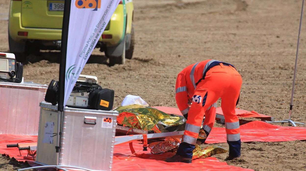 El aeropuerto de Jerez se enfrenta a un accidente aéreo