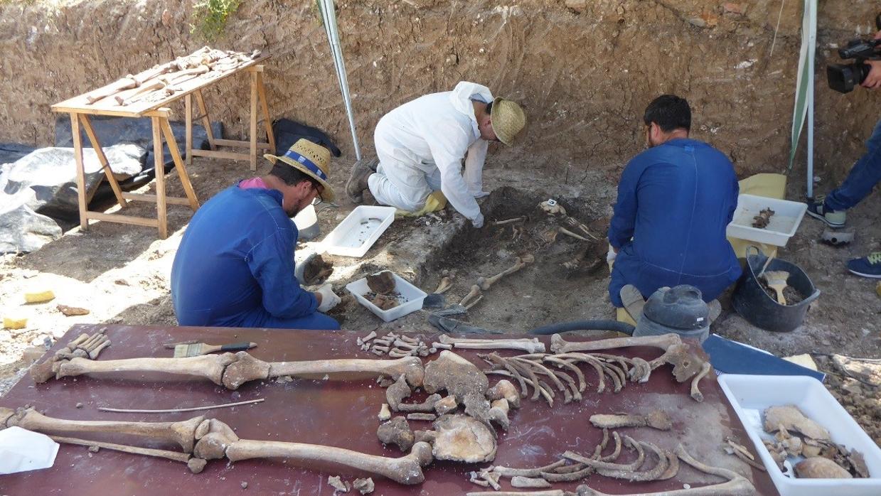 Diputación aportará 15.000 euros para continuar la exhumación de las fosas comunes en San Fernando