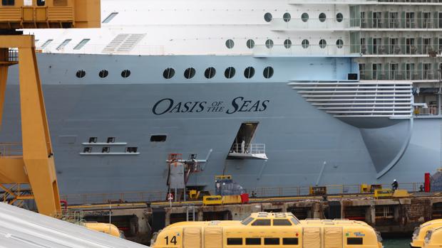 Navantia negocia con Royal Caribbean reparar en Cádiz su flota de cruceros del Caribe