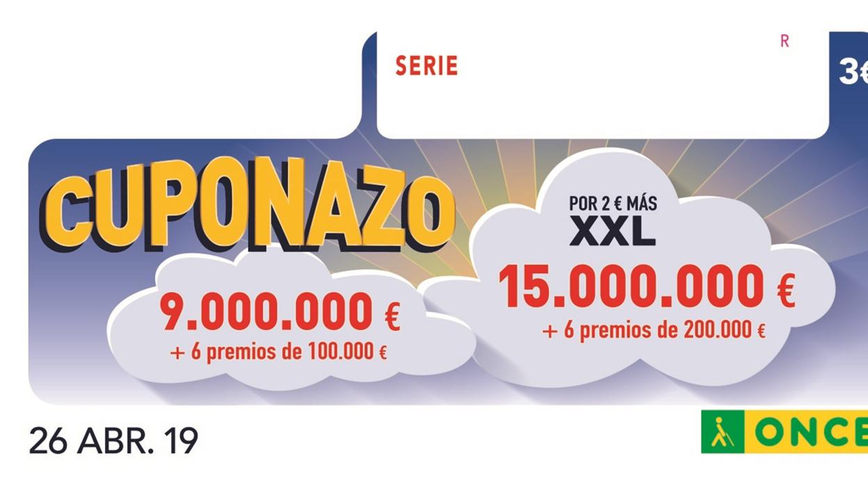 El Cuponazo de la ONCE reparte más de nueve millones en Sanlúcar de Barrameda