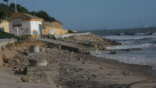 Playa de Fuentebravía en El Puerto