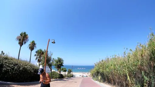 Playa de Santa Catalina en El Puerto