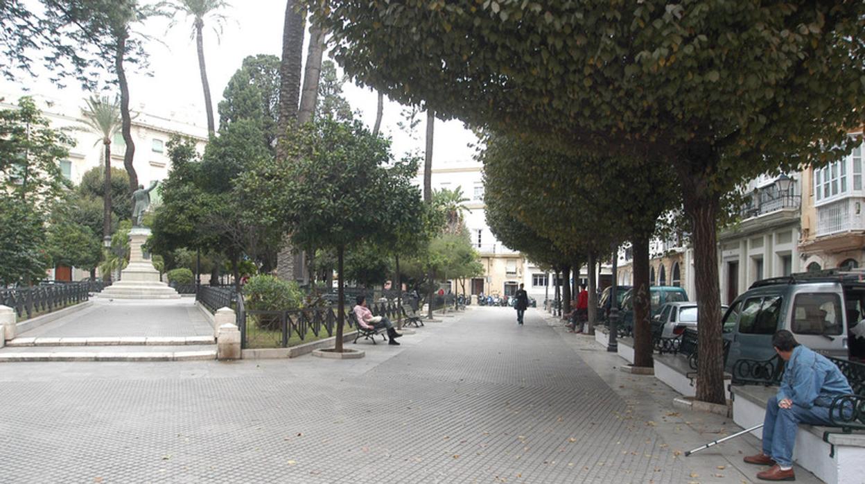 Imagen de la Plaza de Candelaria