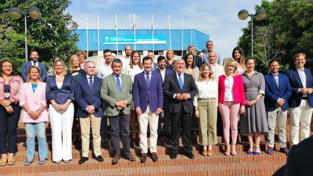 Moreno Bonilla con la candidatura de Algeciras.