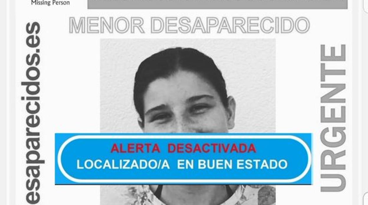 Alerta desactivada tras localizar la Guardia Civil a una joven de Osuna, desaparecida desde hace dos semanas