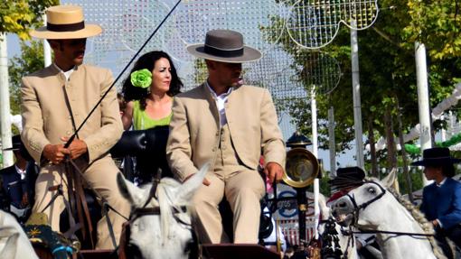 El caballo, también muy presente en la Feria