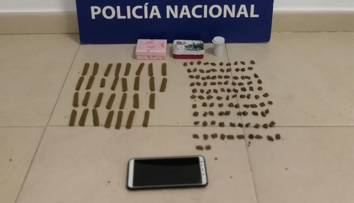 Detenido en Sanlúcar un activo vendedor al menudeo de hachís