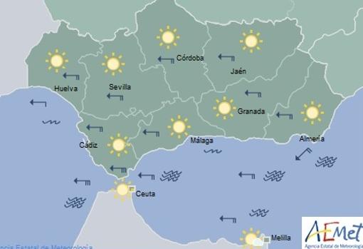 El tiempo en Cádiz