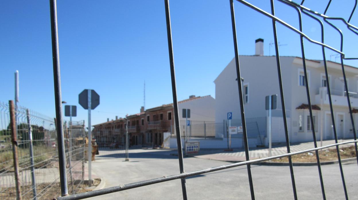 Las únicas viviendas de nueva construcción en Castilleja de Guzmán, a la espera desde hace más de un año