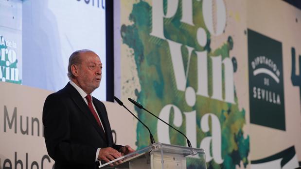 Rodríguez Villalobos dice que «todo apunta» a que revalidará la presidencia de la Diputación de Sevilla