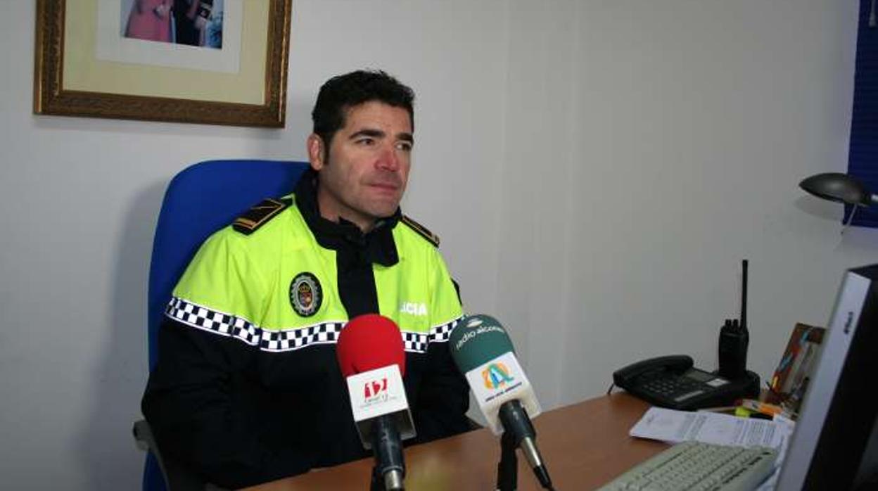 Manuel Jiménez, jefe de la Policía Local de El Viso del Alcor