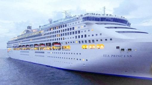 El Sea Princess llegará a Cádiz.