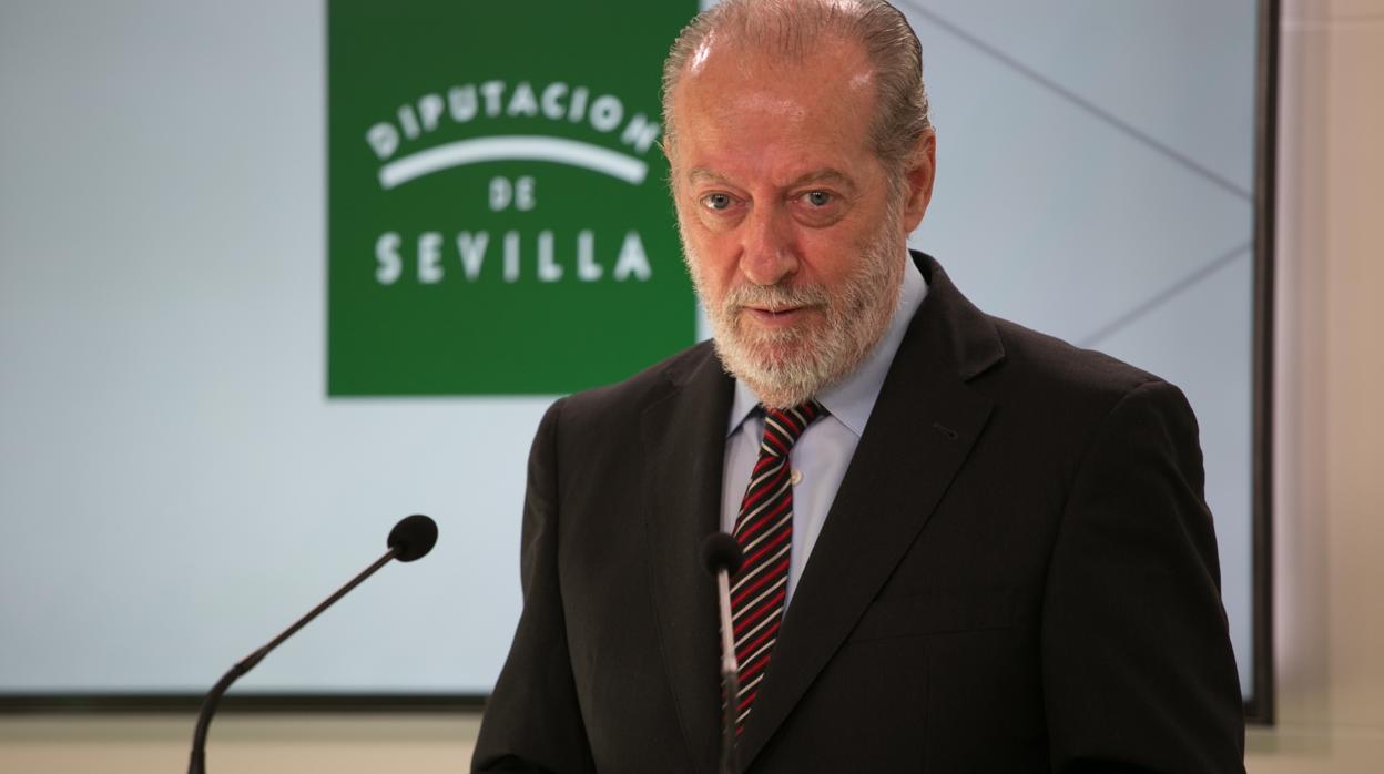 Fernando Rodríguez Villalobos, presidente de la Diputación de Sevilla