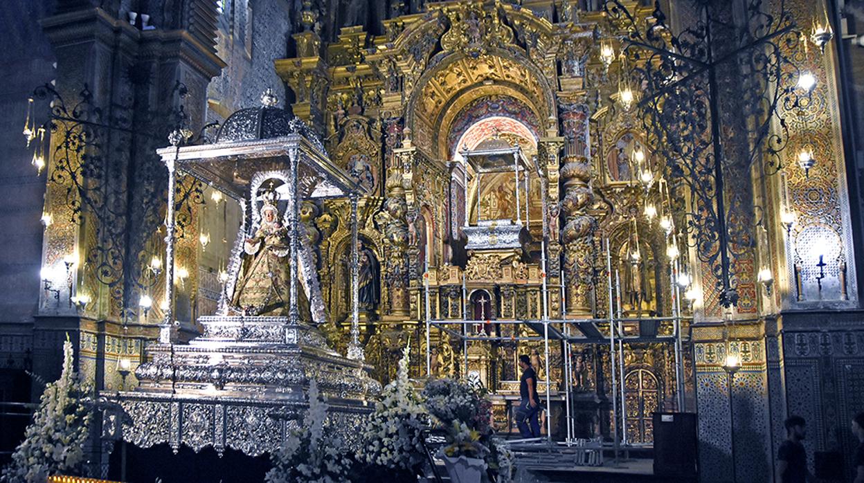 Comienza la restauración del retablo de Consolación de Utrera, joya del barroco andaluz