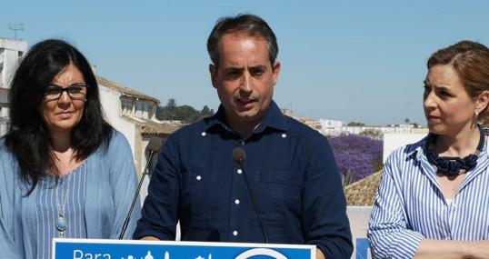 Antonio Saldaña, portavoz del Partido Popular en Diputación. de Cádiz