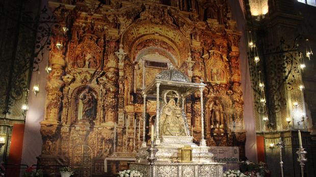 La restauración del retablo de Consolación de Utrera resucitará todo su esplendor barroco